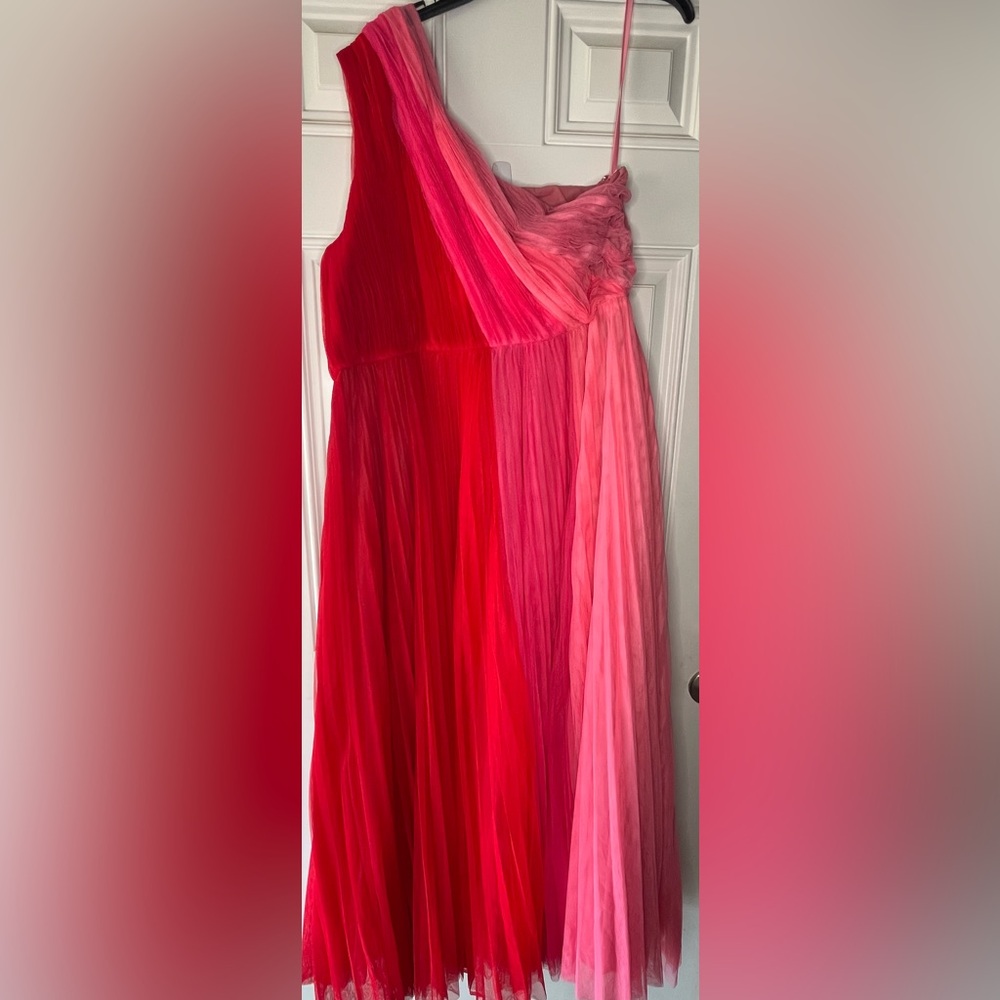 NEW Hutch Anthropologie Tarina Colorblock Gown Dress size 16W womens - Picture 13 of 16